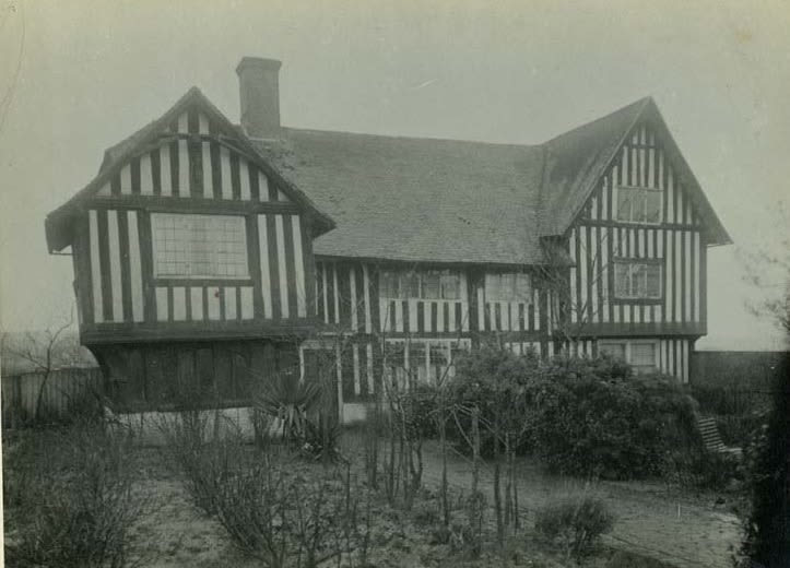 The house at Great Dixter before the Lutyens renovation